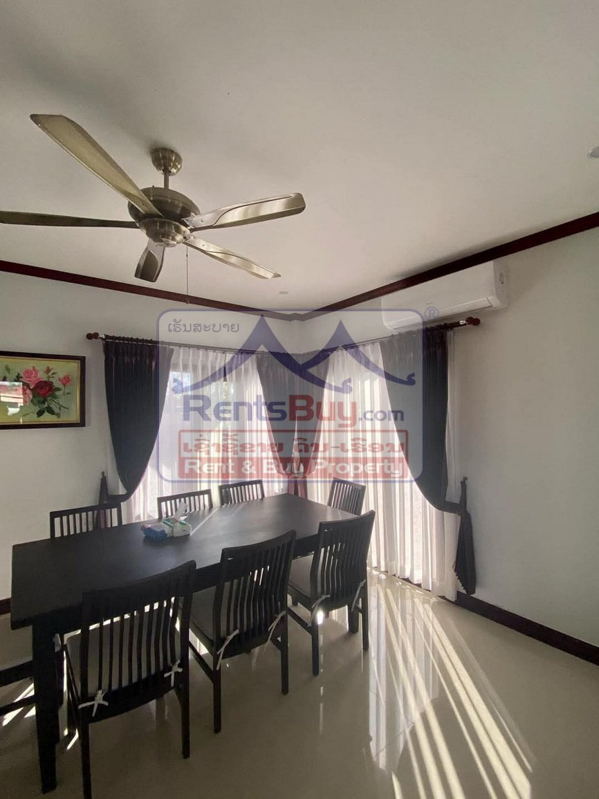 6668-Modern 4-Bedroom Family Home for Sale Near That Luang Lake – $180,000