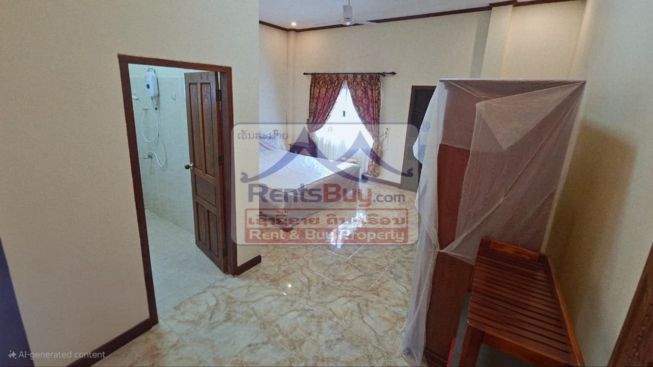 houseforsale07 6691-Well-Maintained 4-Bedroom House on 620 sqm Land – Prime Vientiane Location