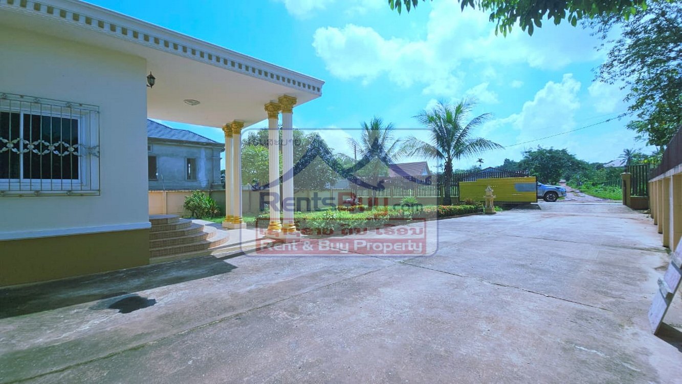 houseforsale13 6691-Well-Maintained 4-Bedroom House on 620 sqm Land – Prime Vientiane Location