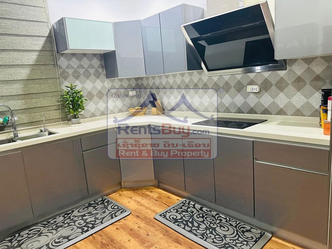 6703-Modern Luxury Villa with Guest House & Pool Near US Embassy – Hadxaifong District, Vientiane