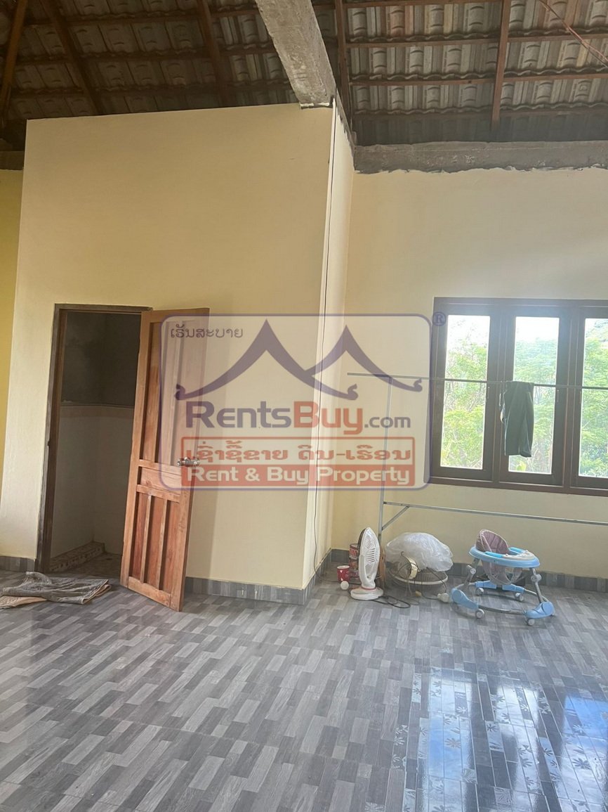 housseforrent01 6664-Charming 3-Bedroom Home for Rent in Central Xam Neua – $300/Month