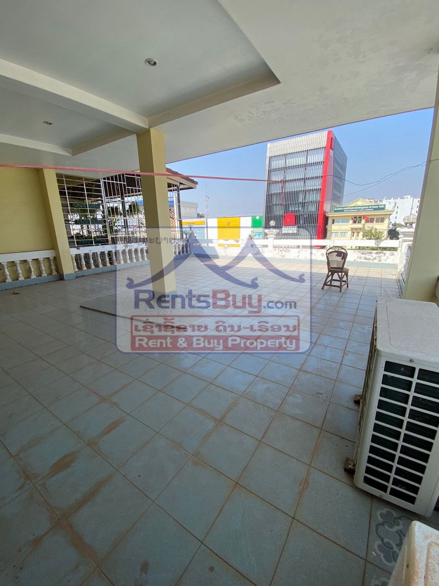 shophouseforrent03 6687-Prime 4-Storey Shophouse for Rent in Vientiane’s Morning Market – Only $3,000/month