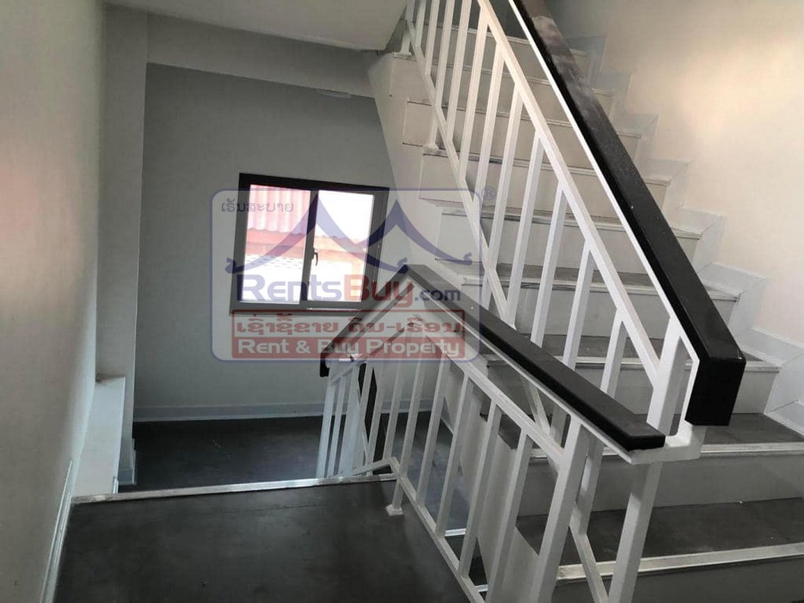 shophouseforrent04 6693-Stylish New Shophouse Ideal for Business or Living – 1 Min from Chinnay Mo Roundabout, Vientiane”