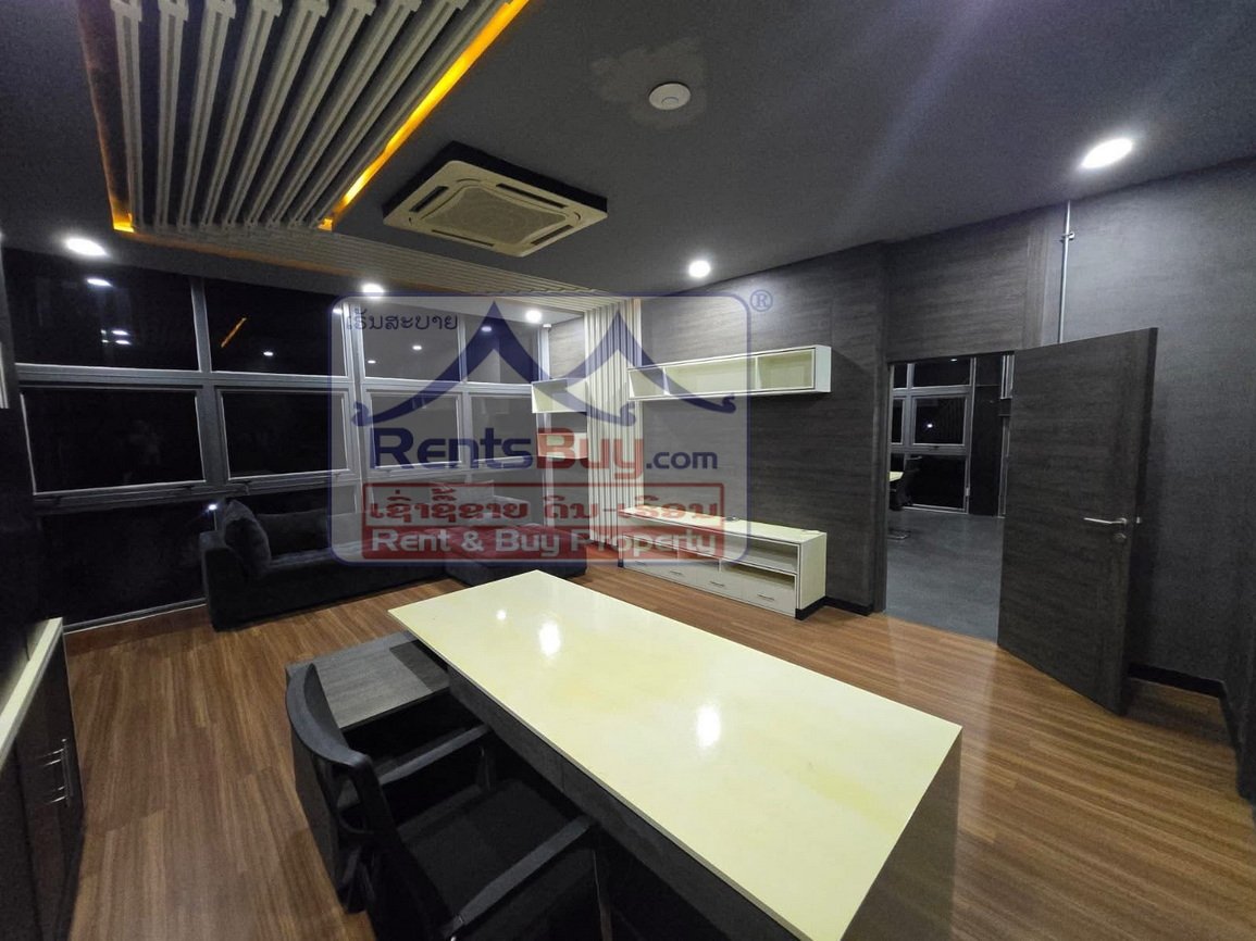 shophouseforrent06 6667-Fully Furnished 3-Storey shophouse for Rent in Vientiane – Prime Location, $4,500/Month
