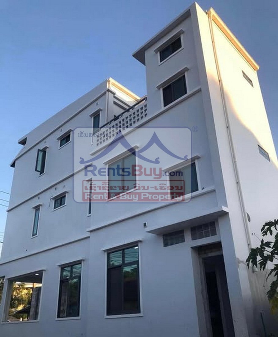 shophouseforrent06 6693-Stylish New Shophouse Ideal for Business or Living – 1 Min from Chinnay Mo Roundabout, Vientiane”
