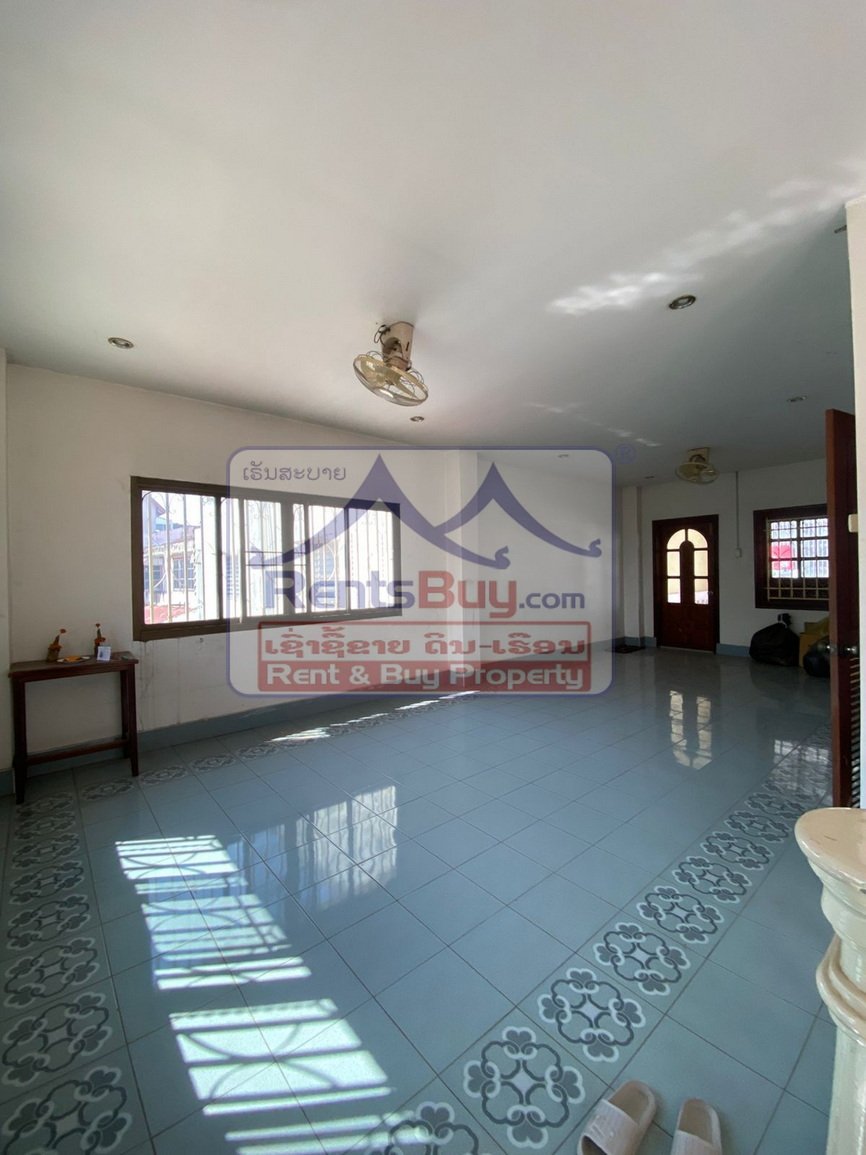 shophouseforrent07 6687-Prime 4-Storey Shophouse for Rent in Vientiane’s Morning Market – Only $3,000/month