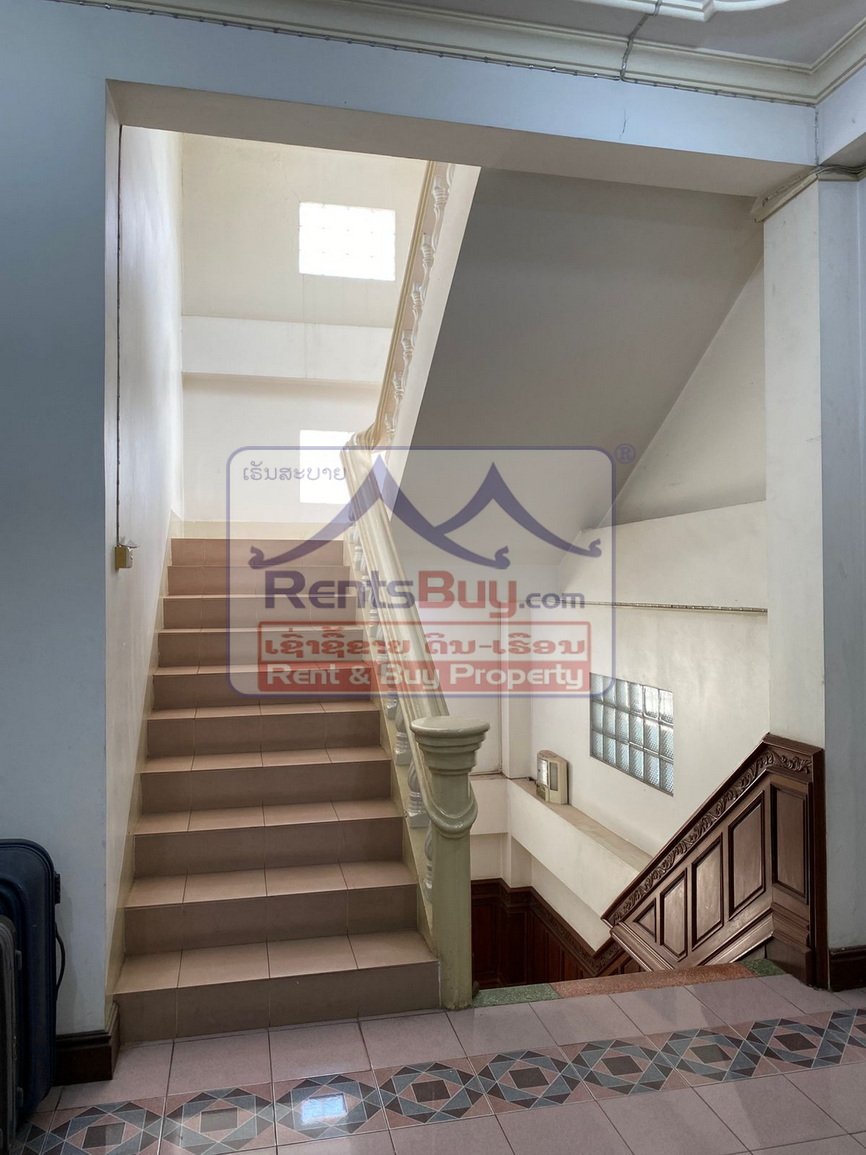 shophouseforrent09 6687-Prime 4-Storey Shophouse for Rent in Vientiane’s Morning Market – Only $3,000/month