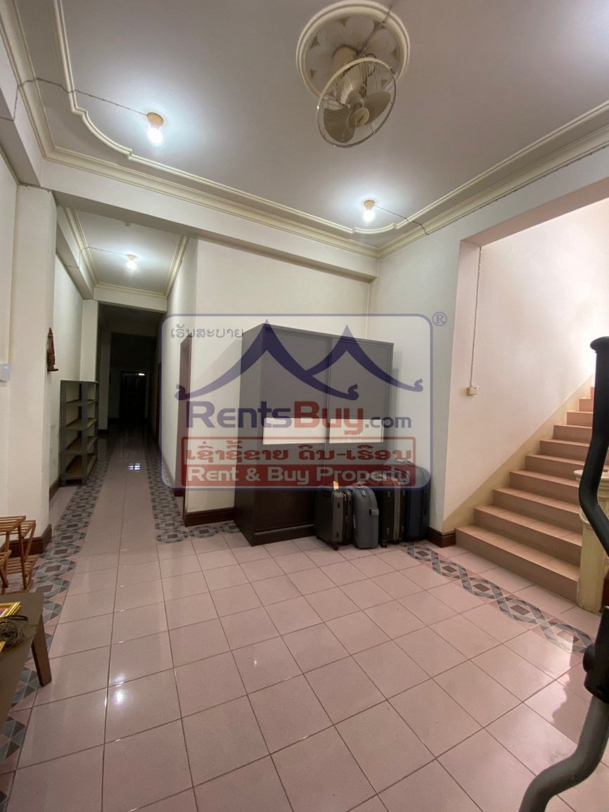 shophouseforrent10 6687-Prime 4-Storey Shophouse for Rent in Vientiane’s Morning Market – Only $3,000/month