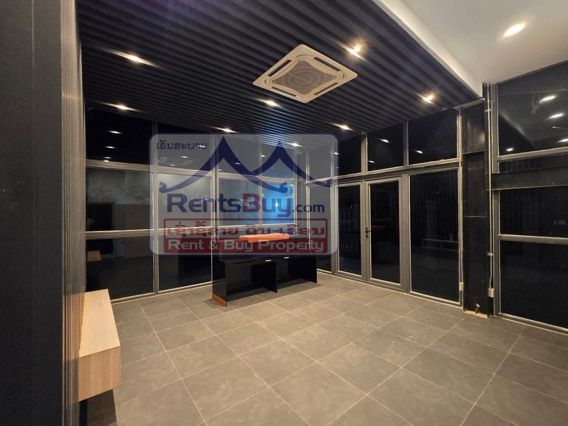 shophouseforrent11 6667-Fully Furnished 3-Storey shophouse for Rent in Vientiane – Prime Location, $4,500/Month