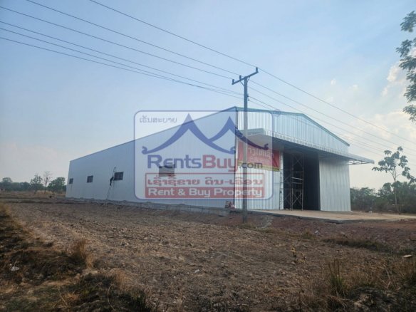 6711-Spacious 1,064 m² Warehouse for Rent in Pakngum District, Vientiane Capital