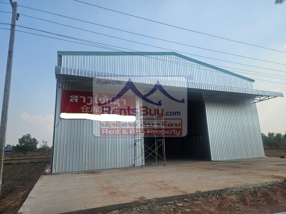 wearhouseforrent04 6711-Spacious 1,064 m² Warehouse for Rent in Pakngum District, Vientiane Capital