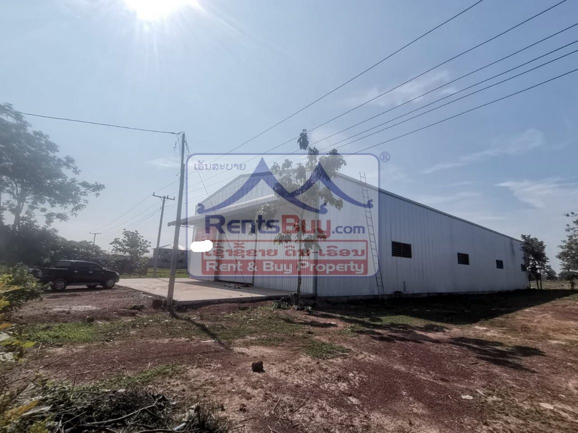 wearhouseforrent05 6711-Spacious 1,064 m² Warehouse for Rent in Pakngum District, Vientiane Capital