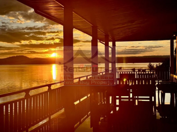 6751-Gold-Titled Waterfront Resort in Pristine Nature for sale, Just 35 km from Vientiane Capital