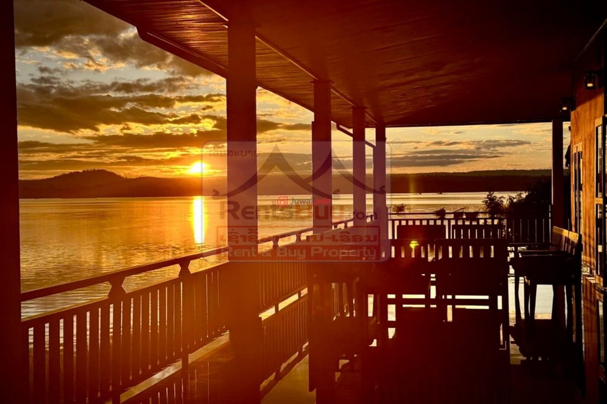 LAOLAKEHOUSE40 6751-Gold-Titled Waterfront Resort in Pristine Nature for sale, Just 35 km from Vientiane Capital