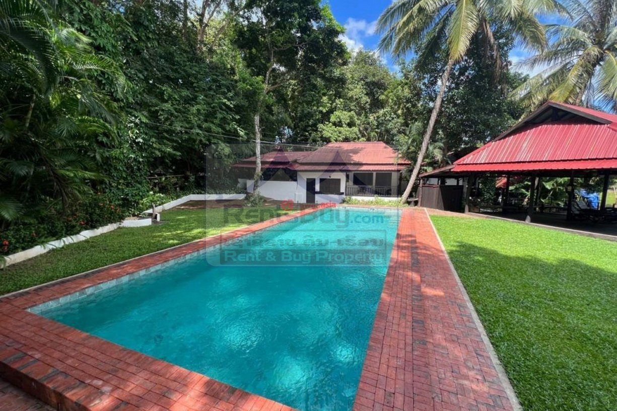 LAOLAKEHOUSE46 6751-Gold-Titled Waterfront Resort in Pristine Nature for sale, Just 35 km from Vientiane Capital
