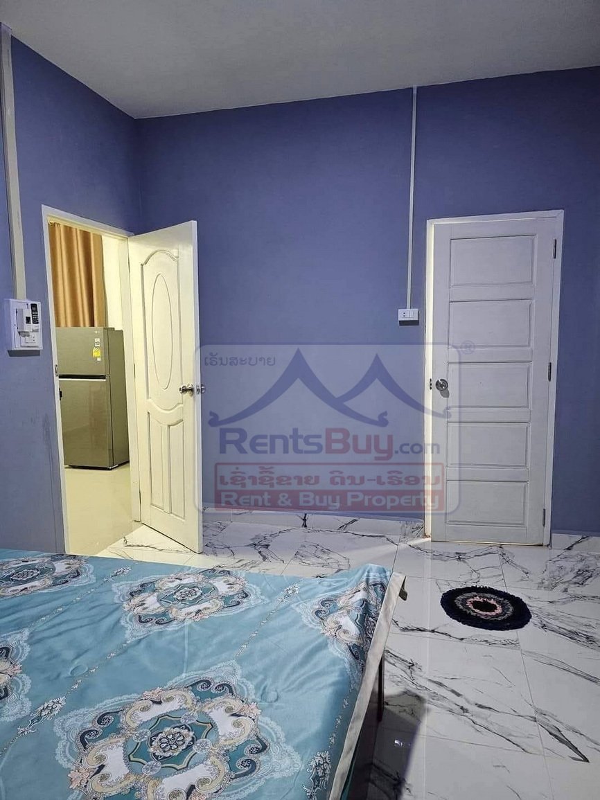 6753-Prime Vientiane Rental: Fully Furnished Rowhouse near Lao National Stadium