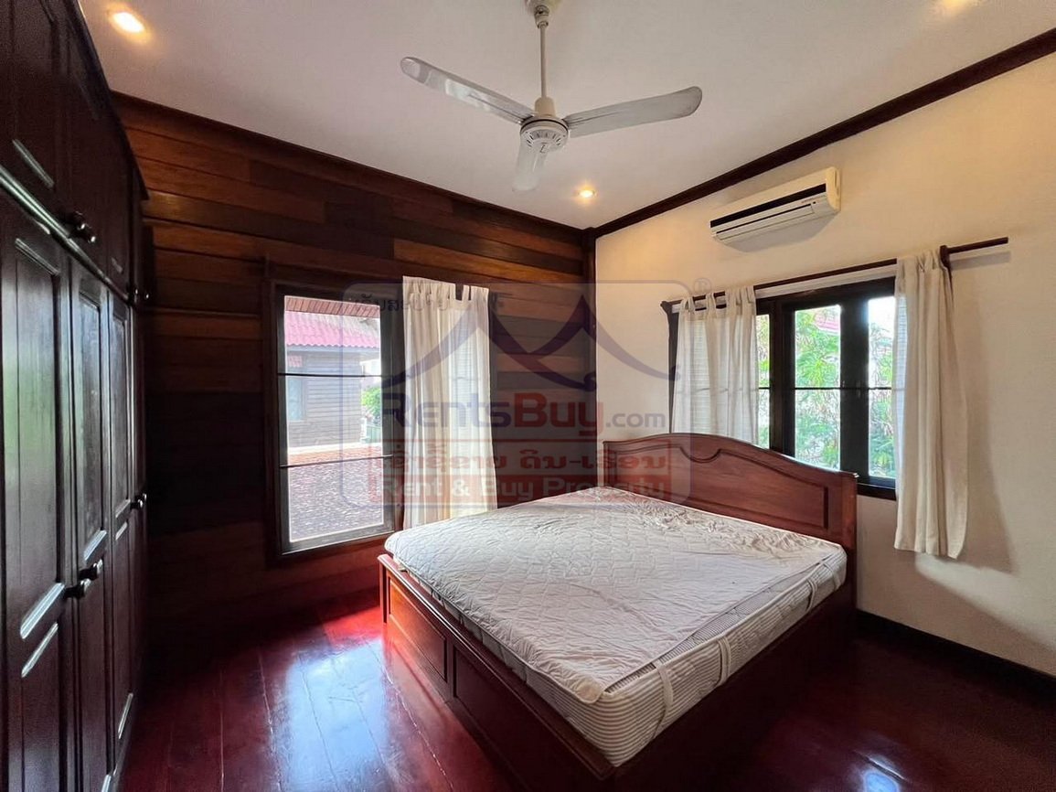 6748-Prime Location Rental: Flexible 2+ Bed, 4 Bath Home Near Mekong & U.S. Embassy