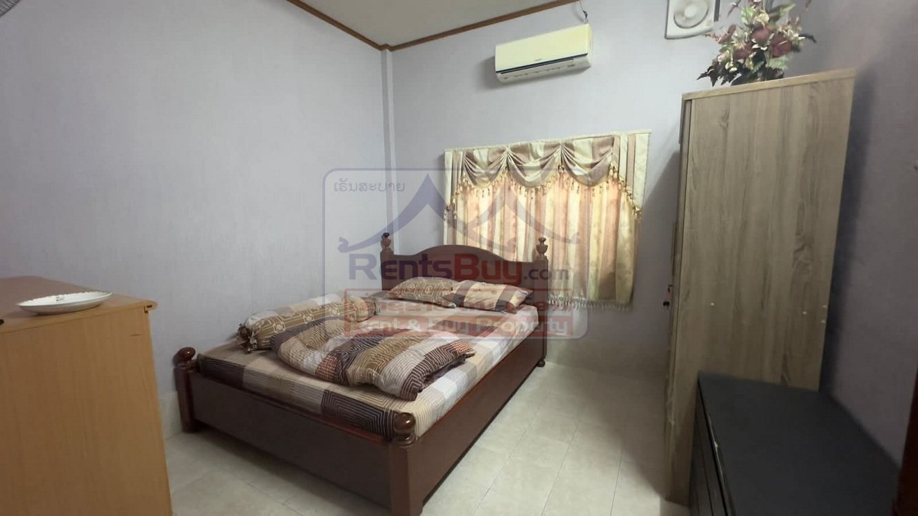 6729-Fully Furnished 3-Bedroom Home for Rent near National University of Laos