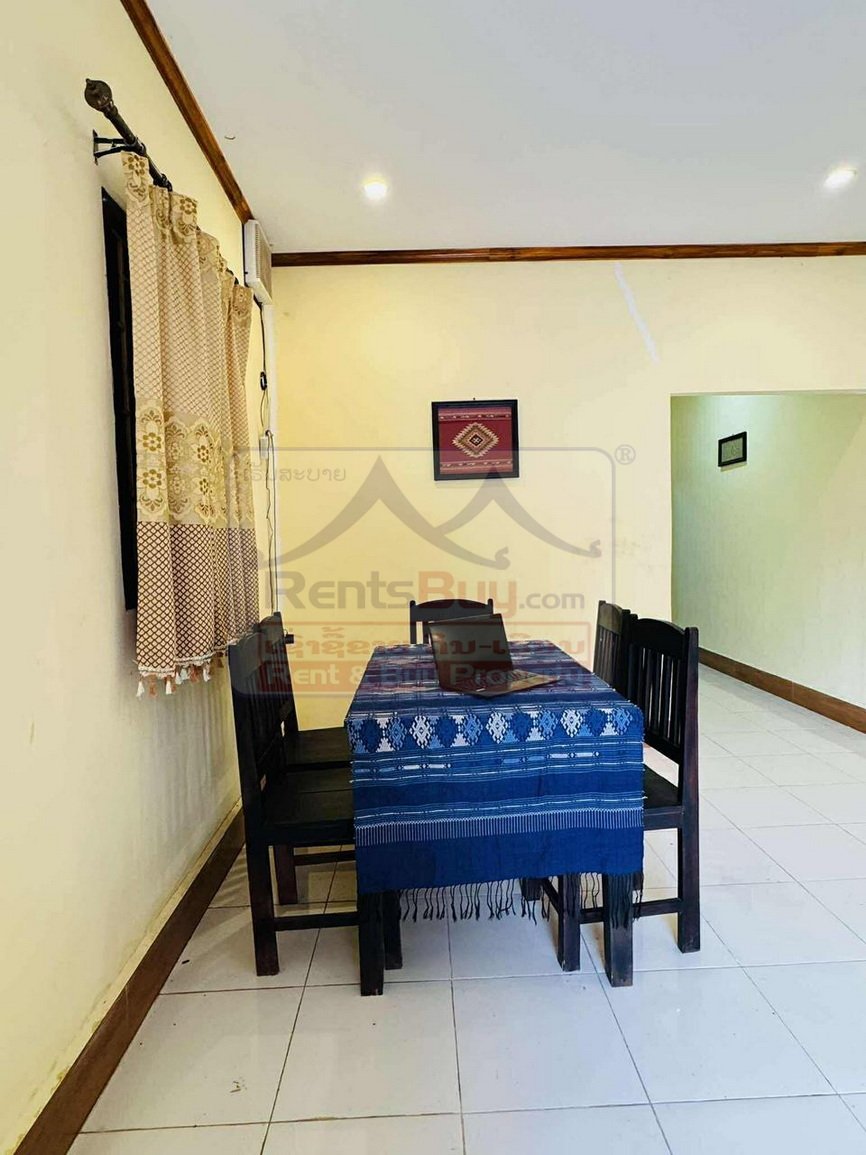 houseforrent01 6734-Modern 2-Bedroom House for Rent Near Elephant Camp, Luang Prabang