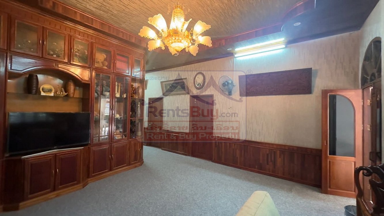 6729-Fully Furnished 3-Bedroom Home for Rent near National University of Laos