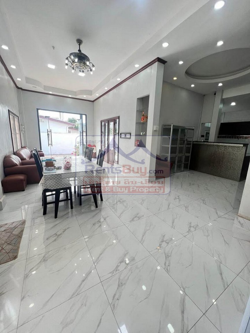 houseforrent03 6721-Elegant 5-Bedroom Villa for Rent near Wattay Airport, Vientiane