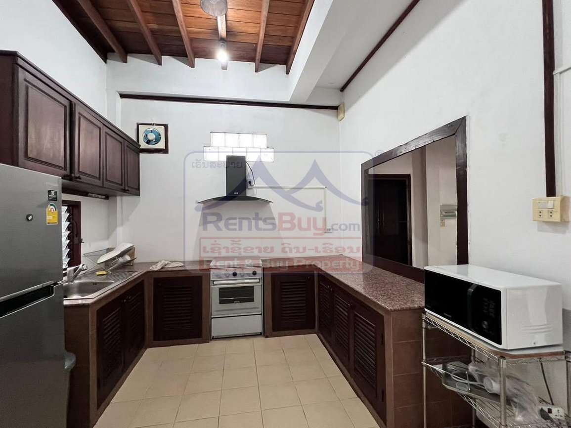 6748-Prime Location Rental: Flexible 2+ Bed, 4 Bath Home Near Mekong & U.S. Embassy