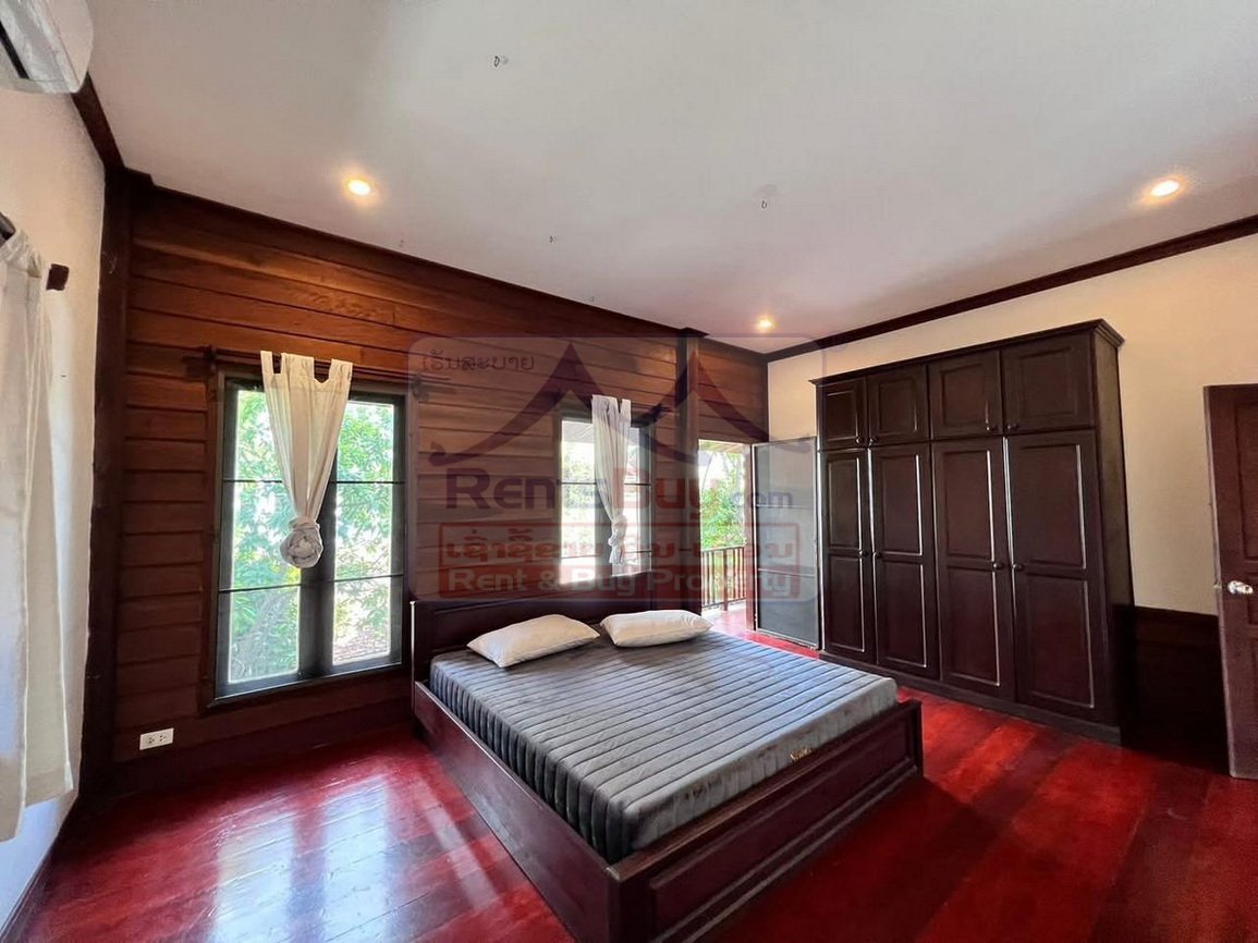 6748-Prime Location Rental: Flexible 2+ Bed, 4 Bath Home Near Mekong & U.S. Embassy