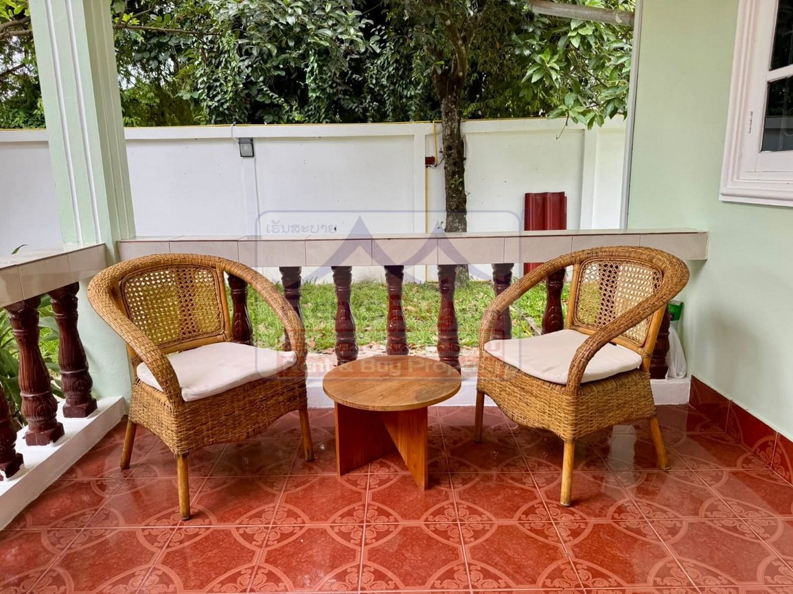 6733-Elegant 3-Bedroom House for Rent in Prime Sisattanak District