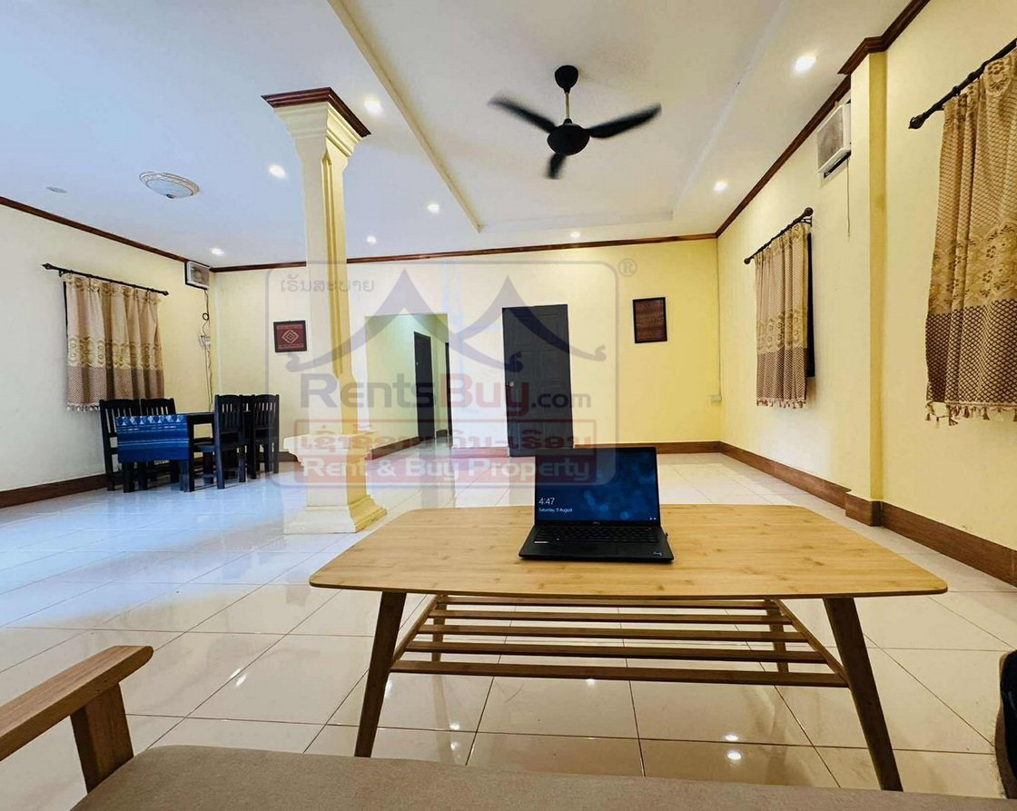 houseforrent12 6734-Modern 2-Bedroom House for Rent Near Elephant Camp, Luang Prabang