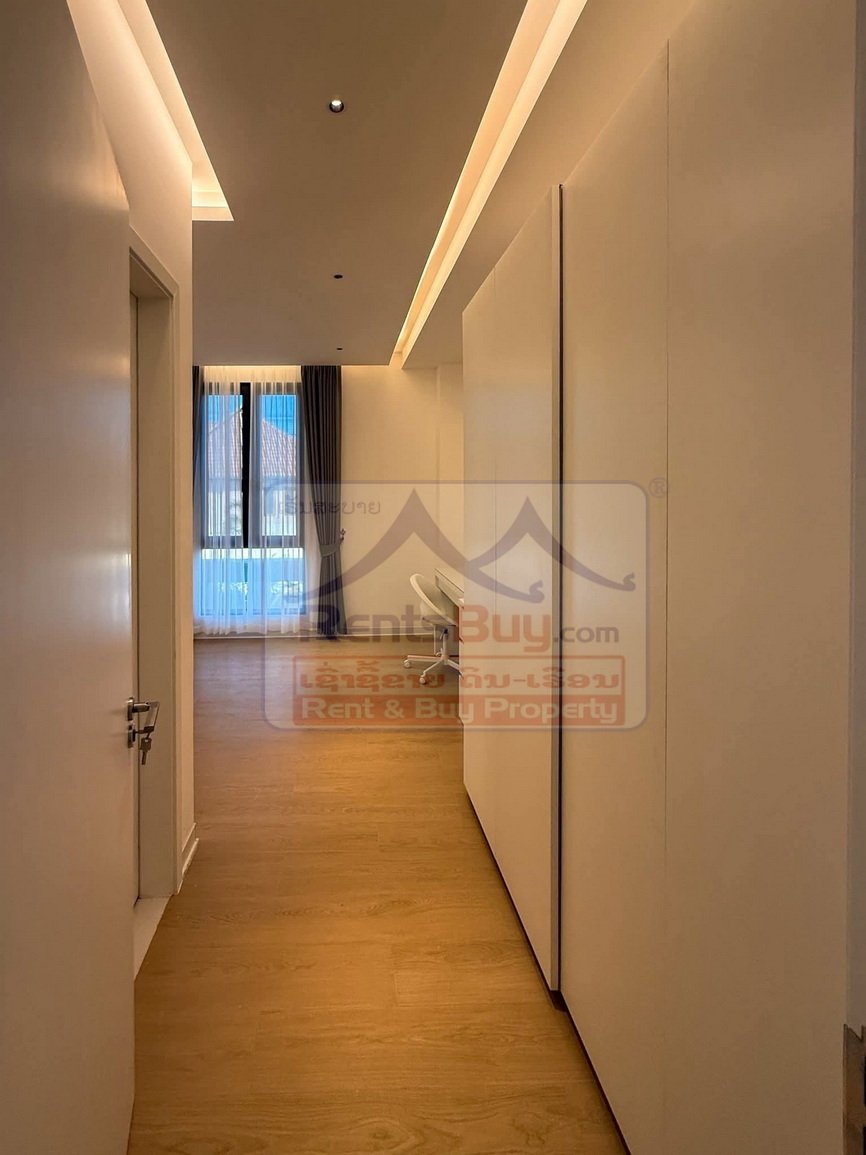 compoundhouse03 6781-Prime Vientiane New Compound – Luxury 3–8 Bedroom Houses with Pool Near Setthathirath Hospital