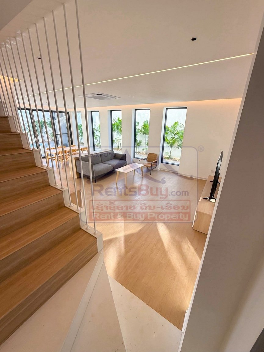 compoundhouse08 6781-Prime Vientiane New Compound – Luxury 3–8 Bedroom Houses with Pool Near Setthathirath Hospital