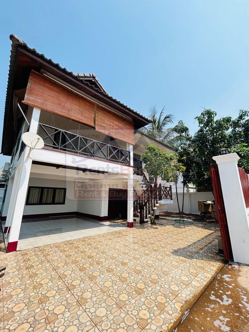 houseforrent02 6772-Lao-Style Contemporary House for Rent Near Embassy & International Schools