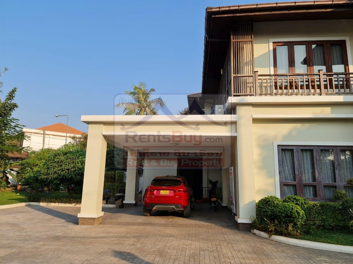houseforrent02 6773-Luxurious Fully Furnished Two-Storey House for Rent Near 150 Hospital Zone with Private Swimming Pool