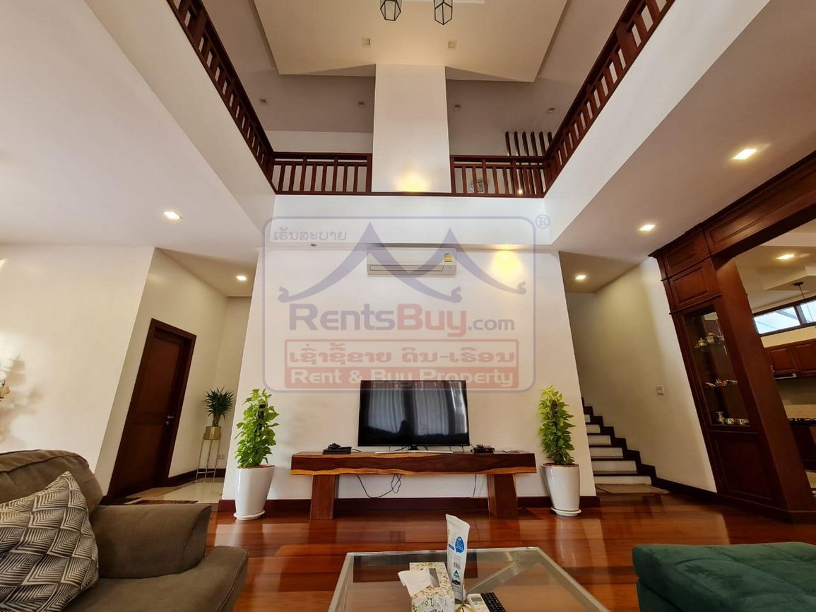 houseforrent03 6773-Luxurious Fully Furnished Two-Storey House for Rent Near 150 Hospital Zone with Private Swimming Pool