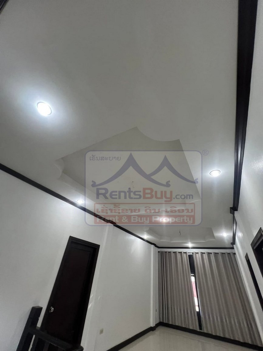 houseforrent03 6774-Spacious 4-Bedroom House for Rent in Sikhottabong District, Vientiane Capital – Prime Location Near Wattay Airport