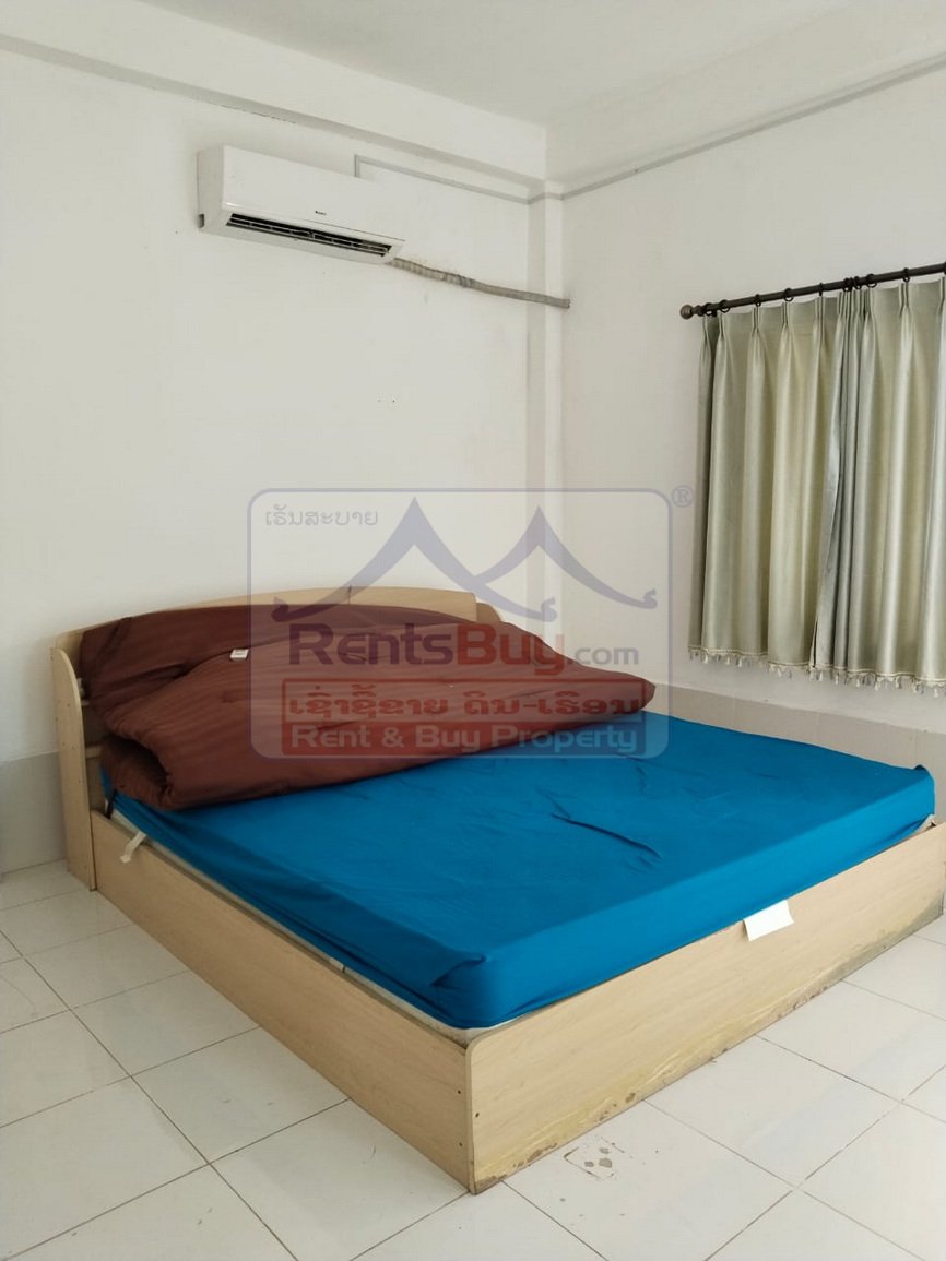 houseforrent03 6783-Fully Furnished 3-Bedroom Shophouse for Rent Near Iconic That Luang, Vientiane