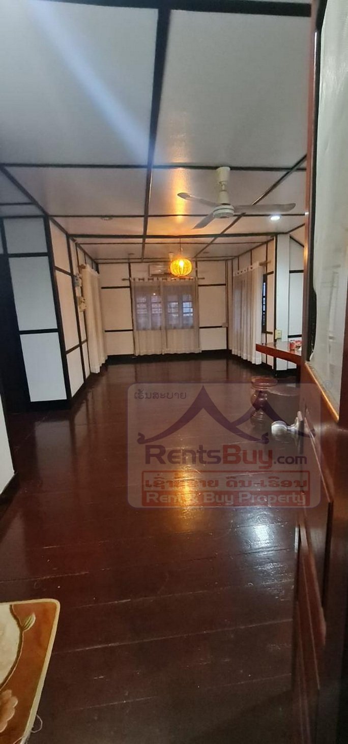6771-Charming Fully Furnished Lao-Style House for Rent Near the Mekong River