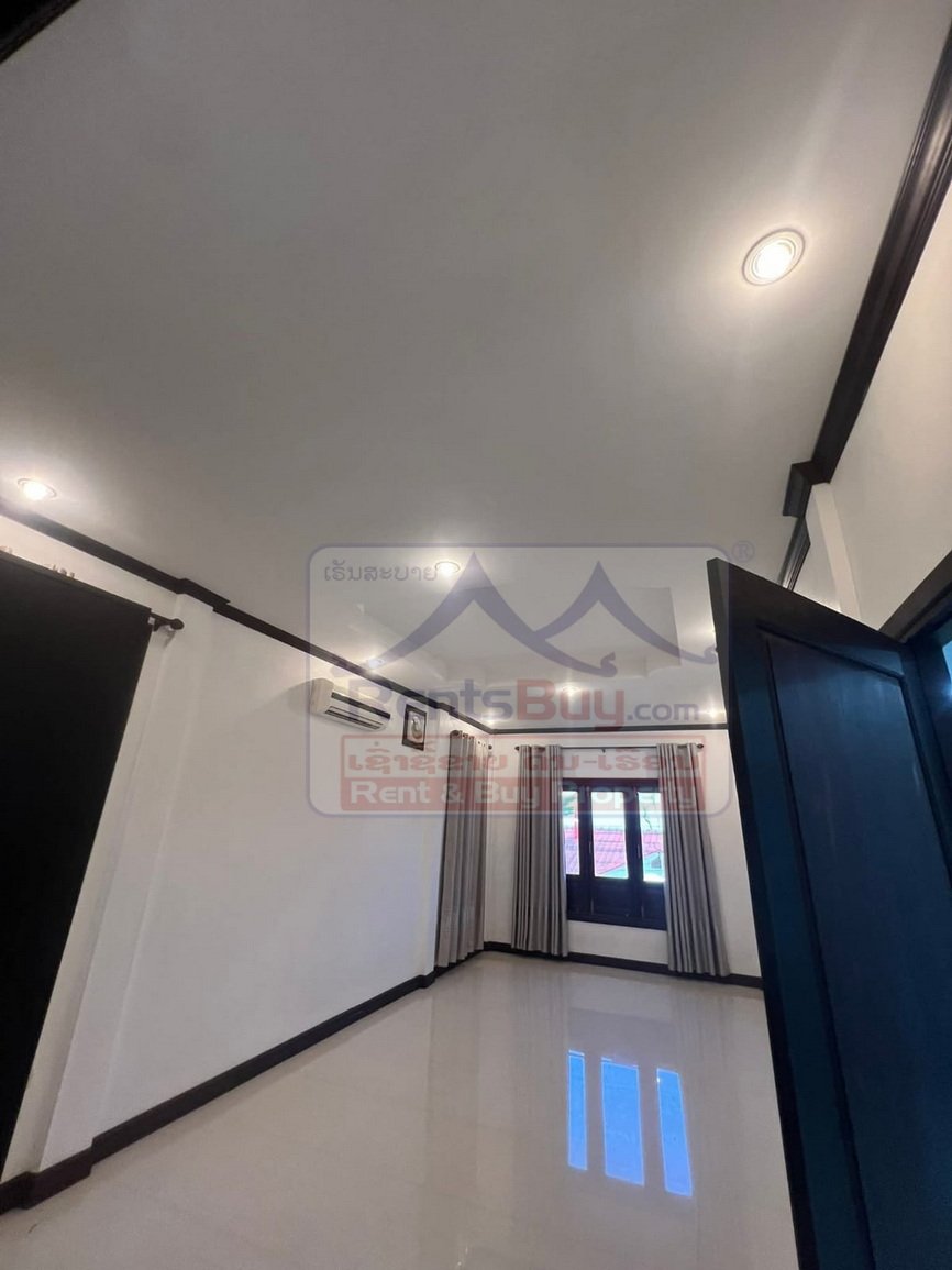 houseforrent04 6774-Spacious 4-Bedroom House for Rent in Sikhottabong District, Vientiane Capital – Prime Location Near Wattay Airport