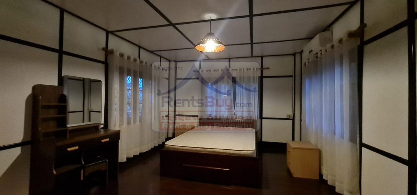 6771-Charming Fully Furnished Lao-Style House for Rent Near the Mekong River