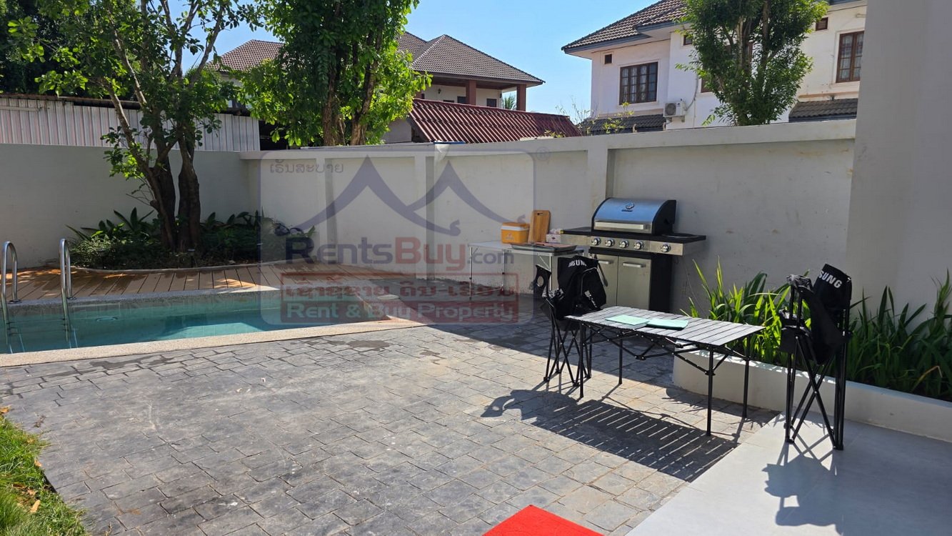 6797-Modern New House for Rent – Prime Location Near International School, Vientiane