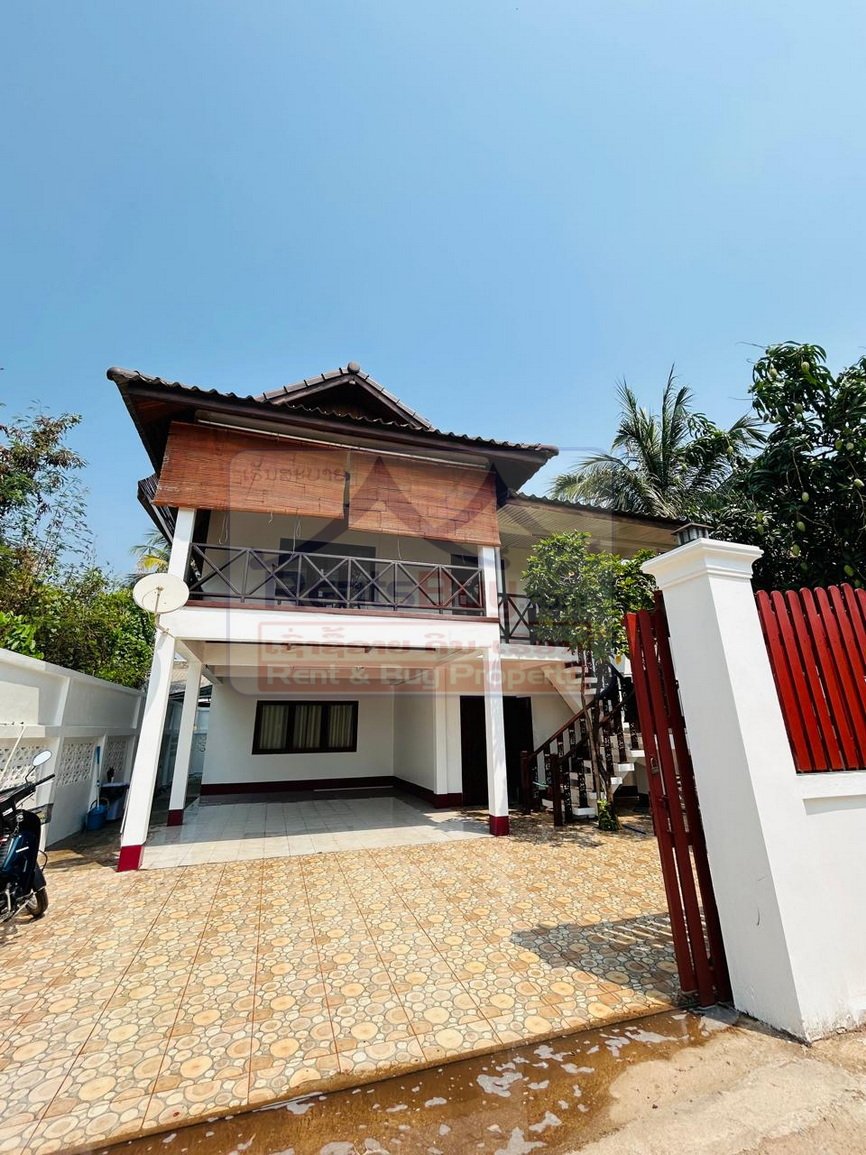 houseforrent05 6772-Lao-Style Contemporary House for Rent Near Embassy & International Schools