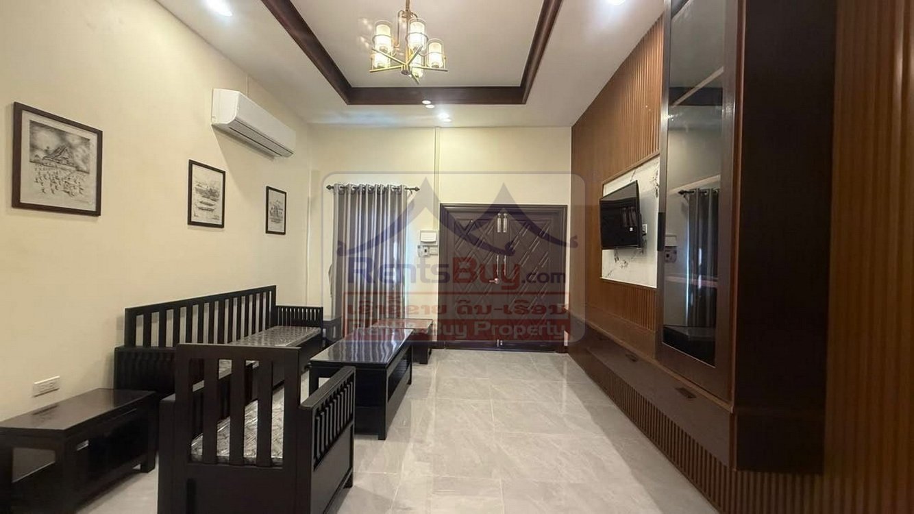 6793-Fully Furnished 3-Bedroom House for Rent in Sikottabong District, Vientiane Capital