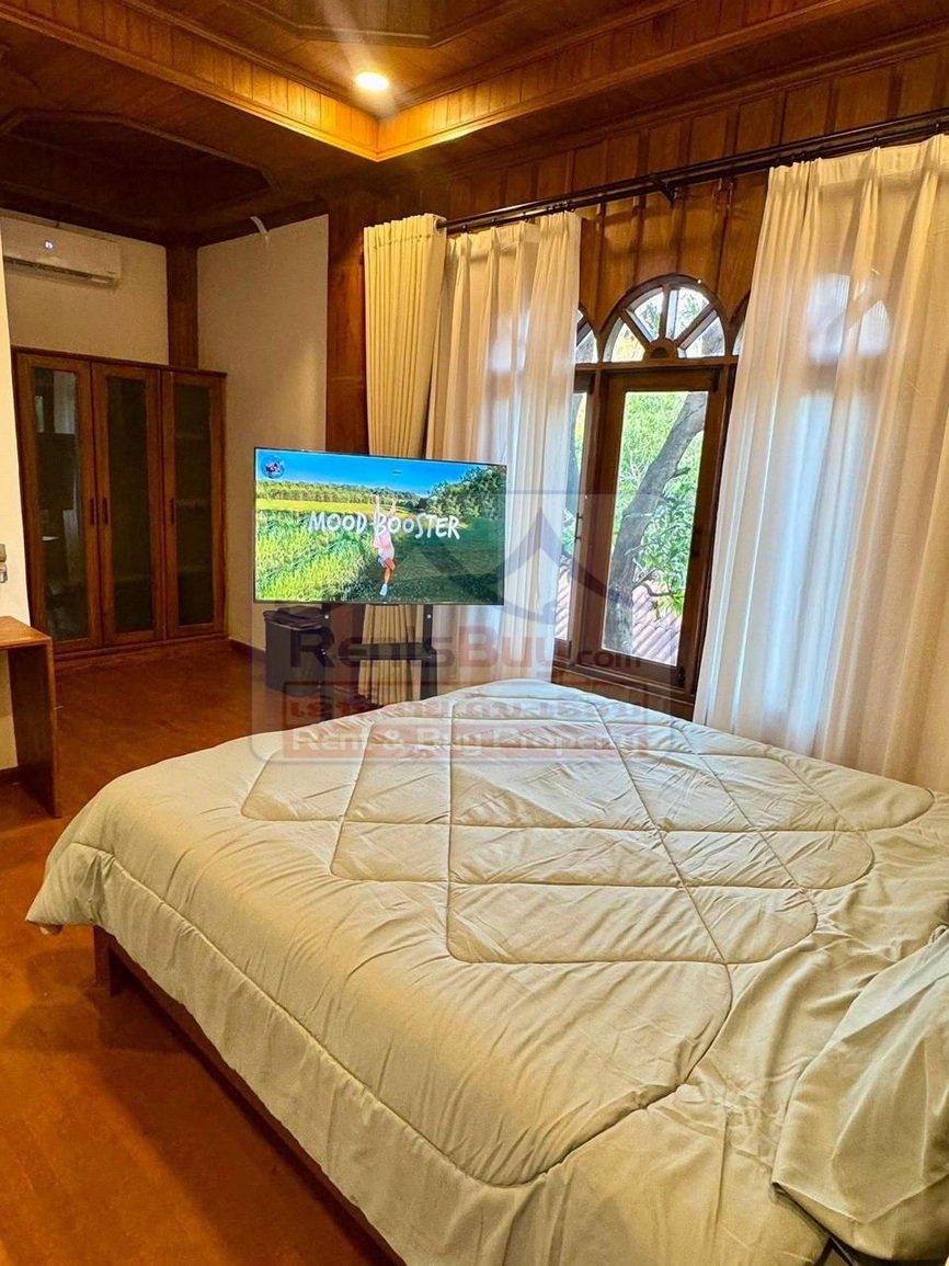 6799-Luxurious Newly Renovated 2-Storey Villa for Rent – Sisattanak District, Vientiane Capital