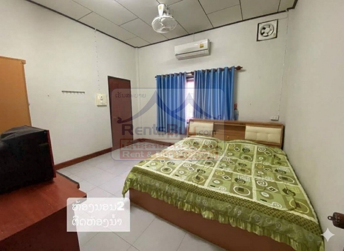 6770-Spacious Fully Furnished 2-Bedroom House for Rent in Kaysone Phomvihane, Savannakhet