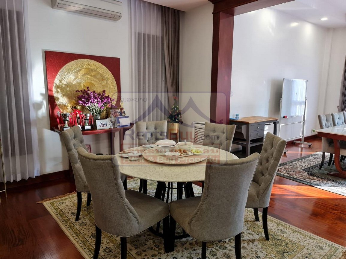 houseforrent06 6773-Luxurious Fully Furnished Two-Storey House for Rent Near 150 Hospital Zone with Private Swimming Pool