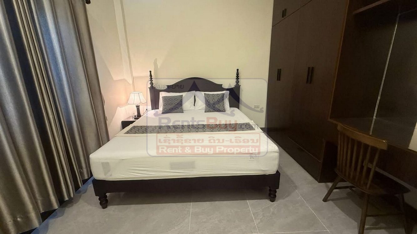 6793-Fully Furnished 3-Bedroom House for Rent in Sikottabong District, Vientiane Capital