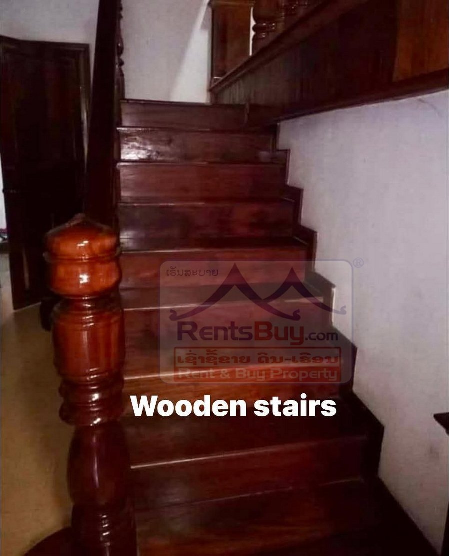 houseforrent07 6762-Modern Lao-Style 3-Bedroom Family Home for Rent – Prime Location Near Luang Prabang Center