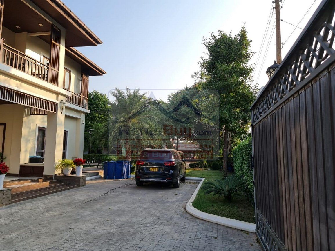 houseforrent07 6773-Luxurious Fully Furnished Two-Storey House for Rent Near 150 Hospital Zone with Private Swimming Pool