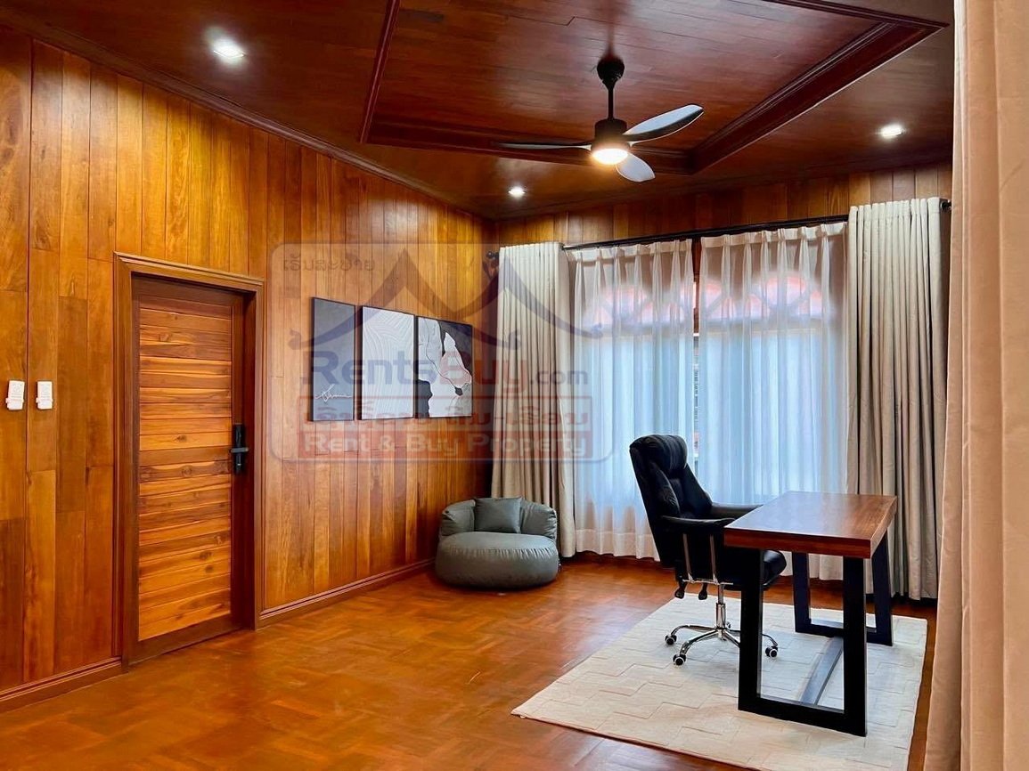 6799-Luxurious Newly Renovated 2-Storey Villa for Rent – Sisattanak District, Vientiane Capital