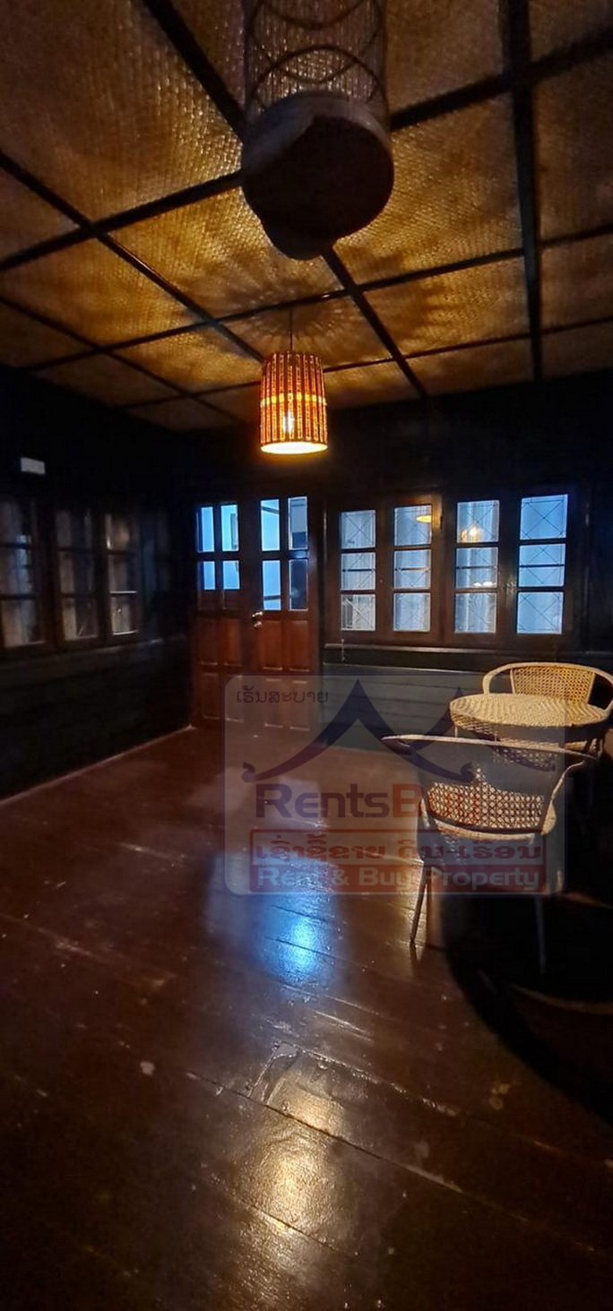 6771-Charming Fully Furnished Lao-Style House for Rent Near the Mekong River